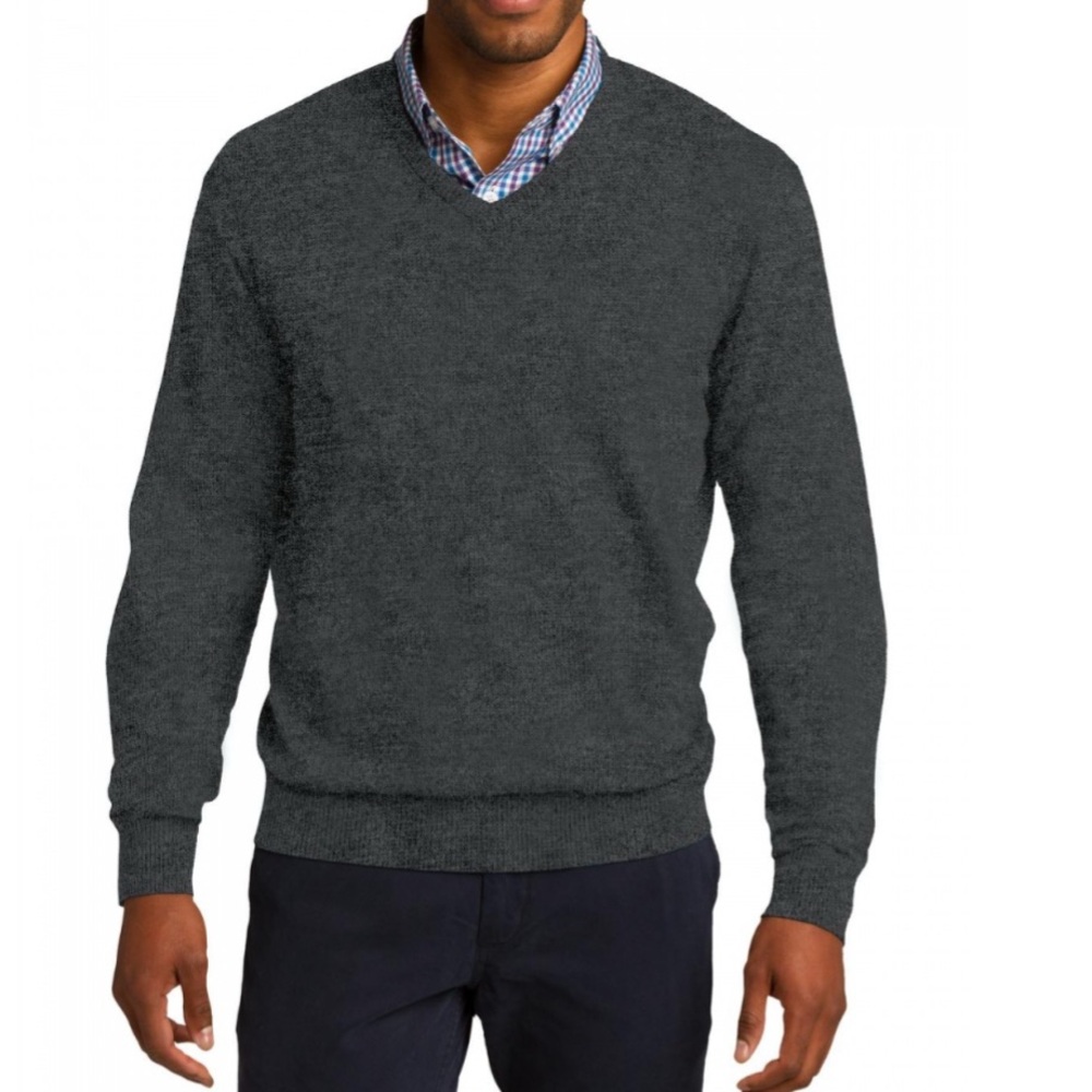 Old Navy Dark Grey V Neck Sweater Men’s Size Small